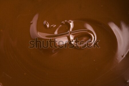 Eigengemaakt chocolade pudding winter melk snoep Stockfoto © joannawnuk