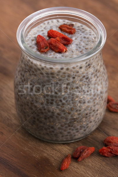 Chia seed pudding Stock photo © joannawnuk