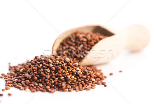 Pile of quinoa grain on a white background  Stock photo © joannawnuk