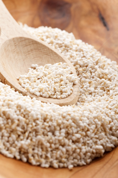 Amaranth popping, gluten-free, high protein grain cereal Stock photo © joannawnuk