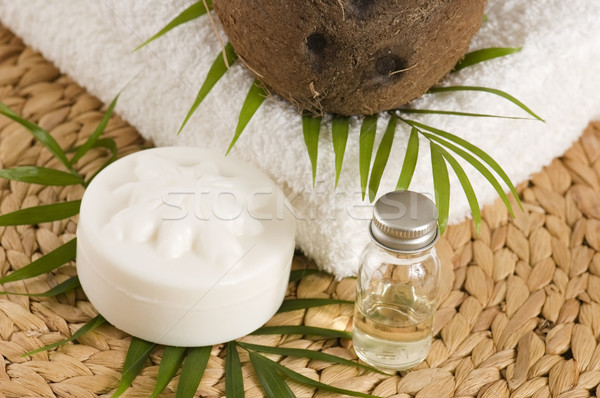 Coconut oil for alternative therapy Stock photo © joannawnuk