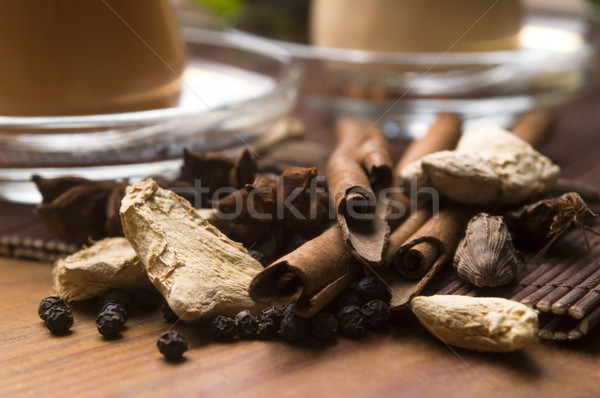 Masala chai Stock photo © joannawnuk