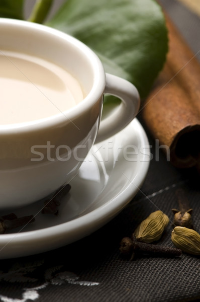 Masala chai Stock photo © joannawnuk