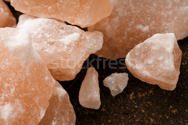 Stockfoto: Roze · zout · mineraal · rock · steen · natuurlijke