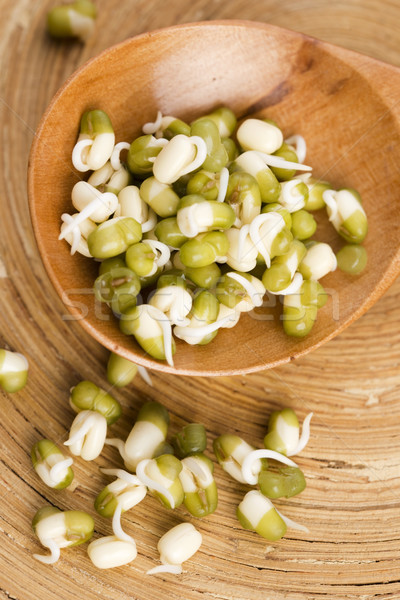 Stock photo: Sprouted mung beans