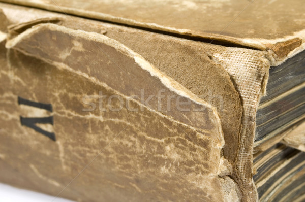 
old book (1911) - detail Stock photo © joannawnuk