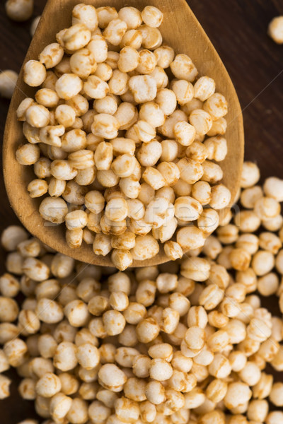 quinoa popping Stock photo © joannawnuk