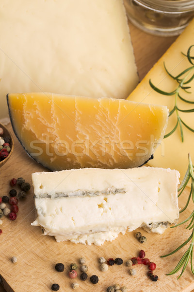 Various types of cheese Stock photo © joannawnuk