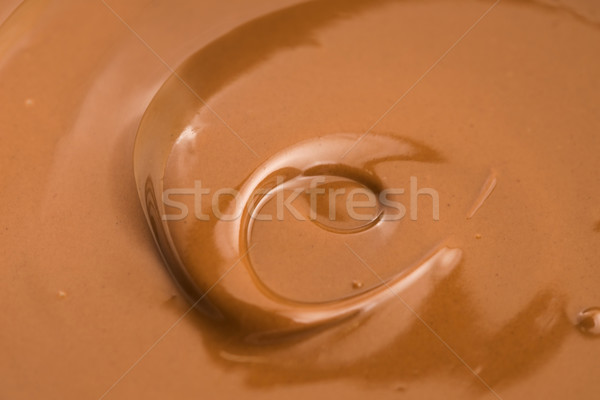 Background of melted milk chocolate Stock photo © joannawnuk