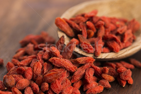Dried goji berries Stock photo © joannawnuk