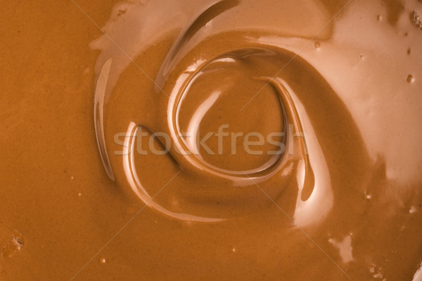 Background of melted milk chocolate Stock photo © joannawnuk