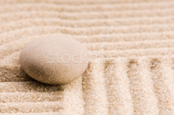 Foto stock: Zen · piedra · arena · resumen · rock · vida