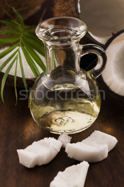 Coconut oil for alternative therapy  Stock photo © joannawnuk