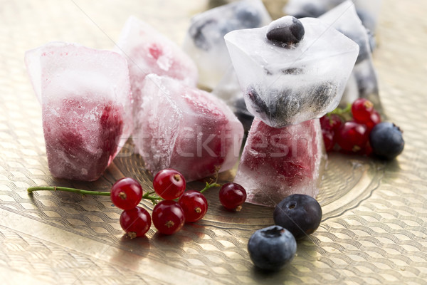 Fraîches Berry fruits congelés fruits [[stock_photo]] © joannawnuk