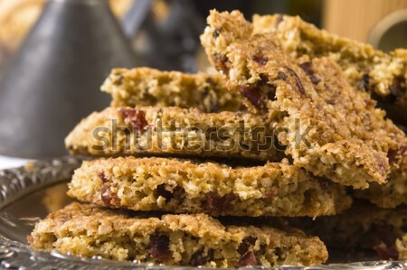Freshly baked cranberry cookies Stock photo © joannawnuk