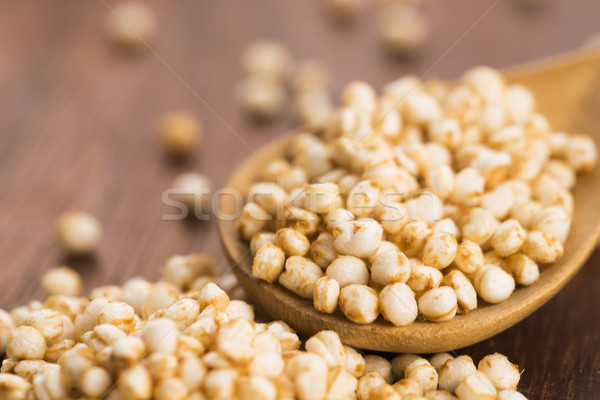 quinoa popping Stock photo © joannawnuk