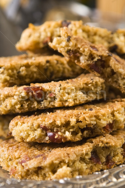 Freshly baked cranberry cookies Stock photo © joannawnuk