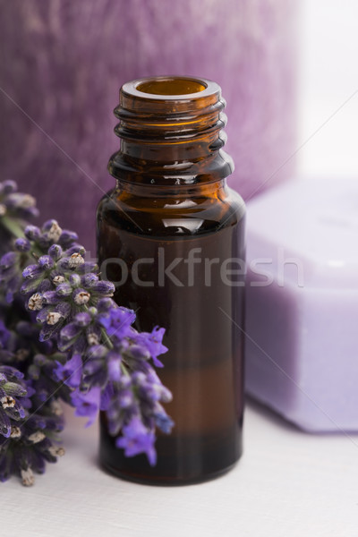 Lavande fleurs santé pétrolières salle de bain [[stock_photo]] © joannawnuk