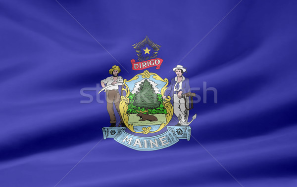 Flag of Maine Stock photo © joggi2002