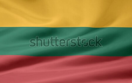 フラグ リトアニア ヨーロッパ 国 布 コミュニティ ストックフォト © joggi2002