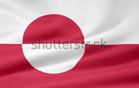 Flag of Greenland Stock photo © joggi2002