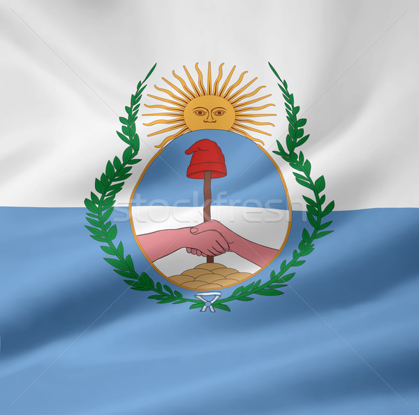 Bandeira Argentina país pano têxtil américa Foto stock © joggi2002