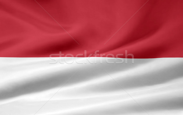 High resolution flag of Indonesia Stock photo © joggi2002