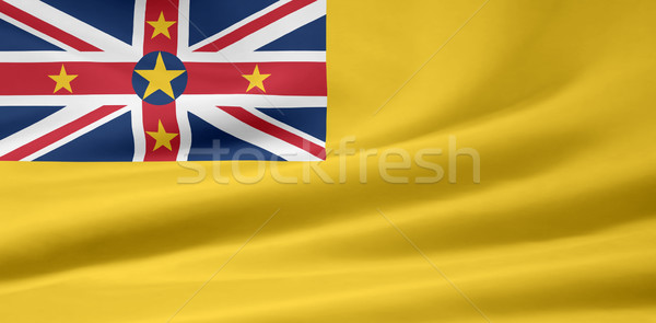 Flag of Niue Stock photo © joggi2002