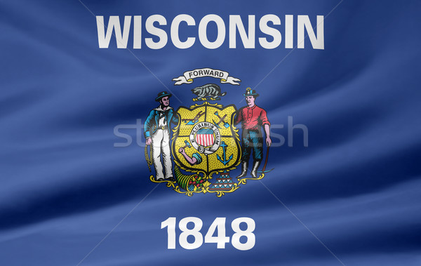 Flag of Wisconsin Stock photo © joggi2002