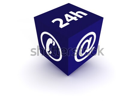 Kommunikation Dienstleistungen Hand Internet Modell Mail Stock foto © joggi2002