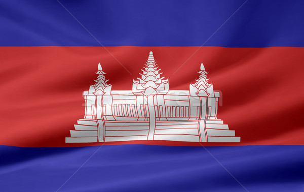 Flag of Cambodia Stock photo © joggi2002