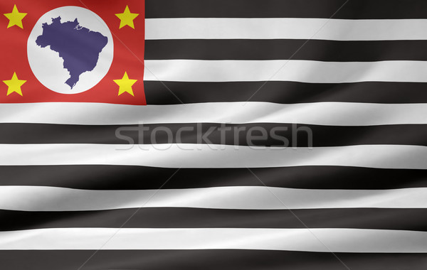 Flag of Sao Paulo - Brasil Stock photo © joggi2002