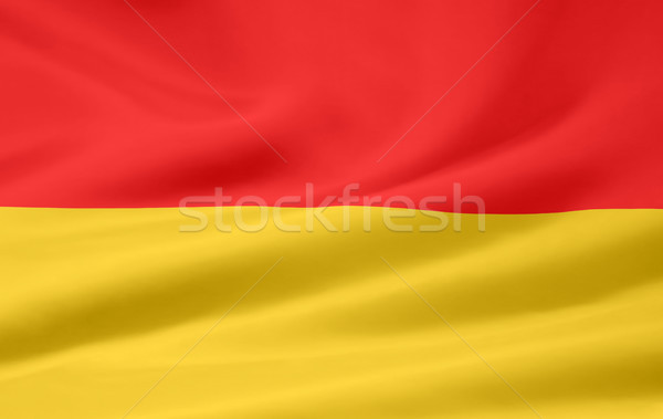 Bandera Austria rojo blanco Europa tela Foto stock © joggi2002
