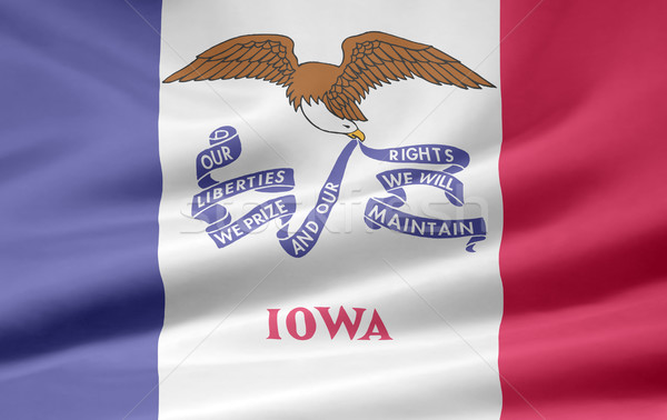 Flag of Iowa Stock photo © joggi2002
