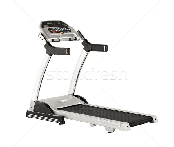 Treadmill the running walking exercise tool isolated on white Stock photo © JohnKasawa