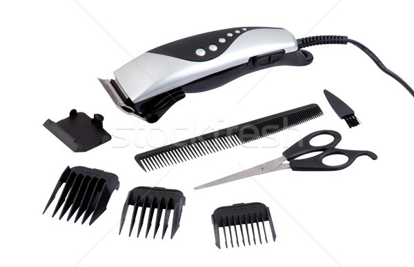 men hair clipper machine the tool for hair stylist Stock photo © JohnKasawa
