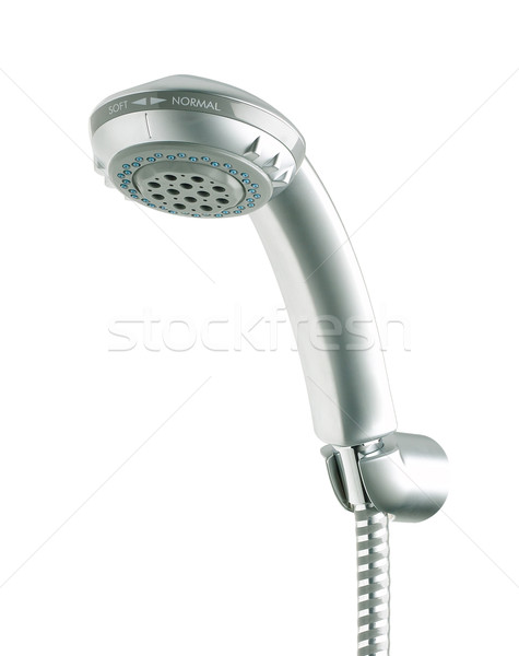 Metallic shower head great for your modern bathroom Stock photo © JohnKasawa