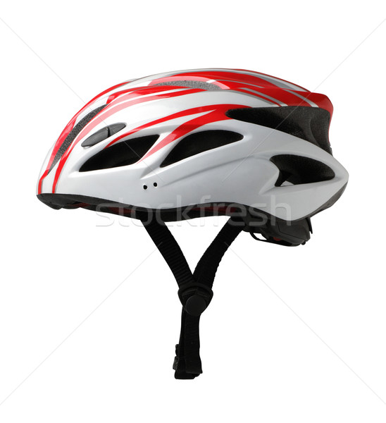 Bicycle mountain bike safety helmet isolated on white Stock photo © JohnKasawa