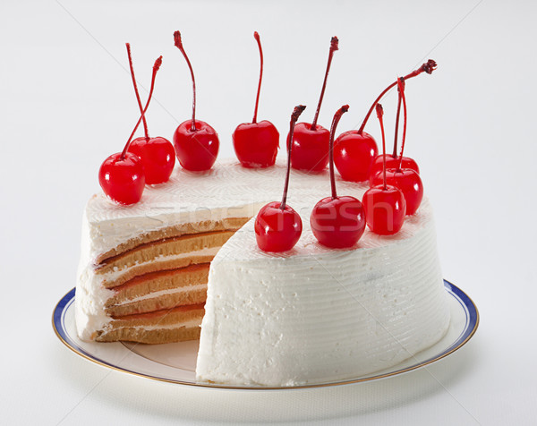 Strawberry cake  Stock photo © JohnKasawa