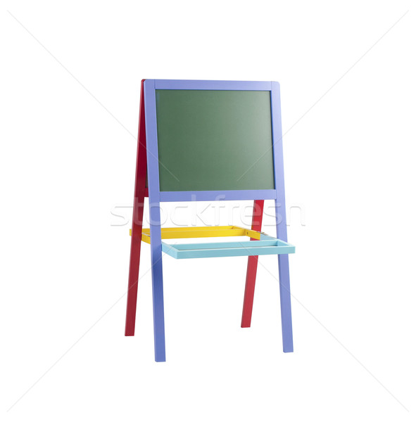 Colorful teaching board for kids isolated on white background Stock photo © JohnKasawa