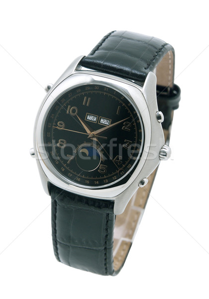 Smart Männer Armbanduhr nice luxuriöse Zeit Stock foto © JohnKasawa