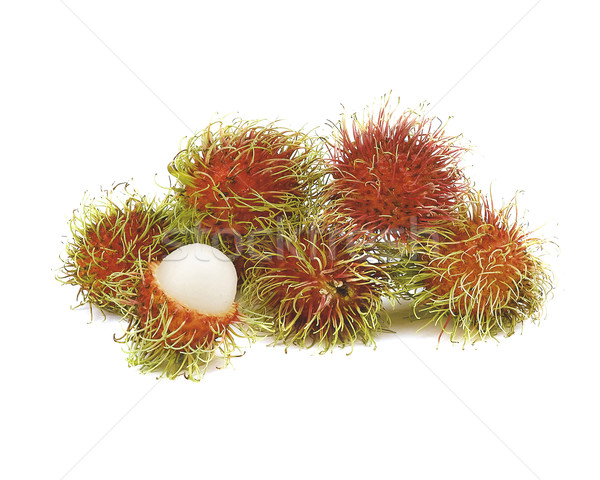 Geschmack asian Obst isoliert weiß Natur Stock foto © JohnKasawa