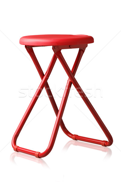 Foldable colorful camping chair isolated on white background  Stock photo © JohnKasawa