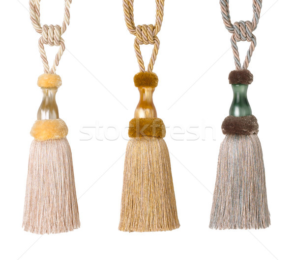 The art of tassels suit for luxury curtain Stock photo © JohnKasawa