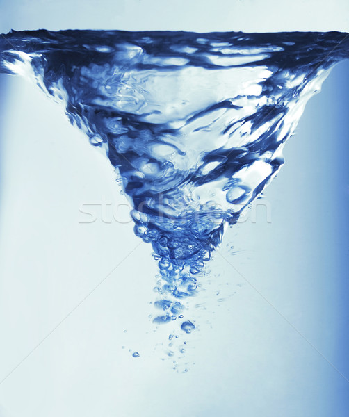 Gyönyörű víz fény felfelé természet kék Stock fotó © JohnKasawa
