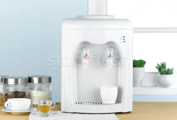 Two in one hot and cool water drinking machine Stock photo © JohnKasawa