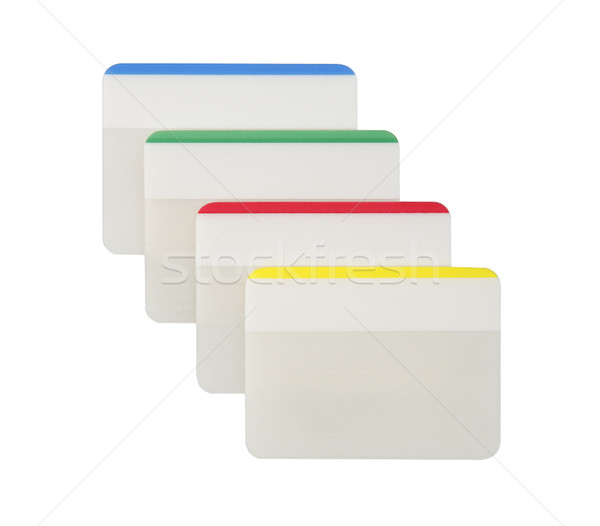 Clean notepads on white background   Stock photo © JohnKasawa