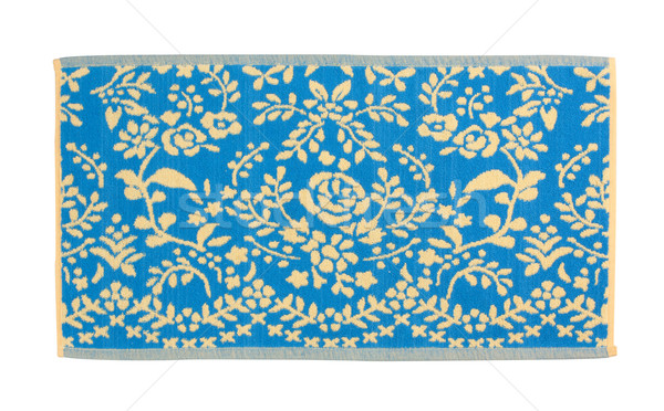 Nice cleaning door mat  isolated on white Stock photo © JohnKasawa