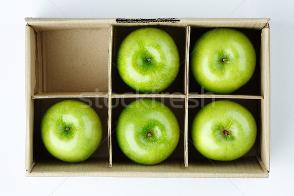 Apples in the box  Stock photo © JohnKasawa