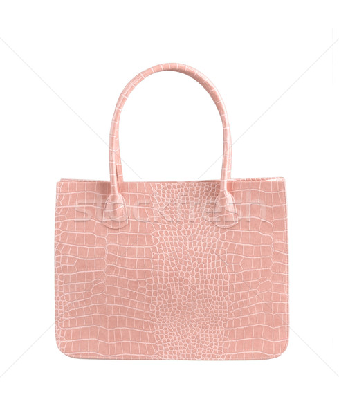 nice and classical design of the lady bag made of crocodile genu Stock photo © JohnKasawa